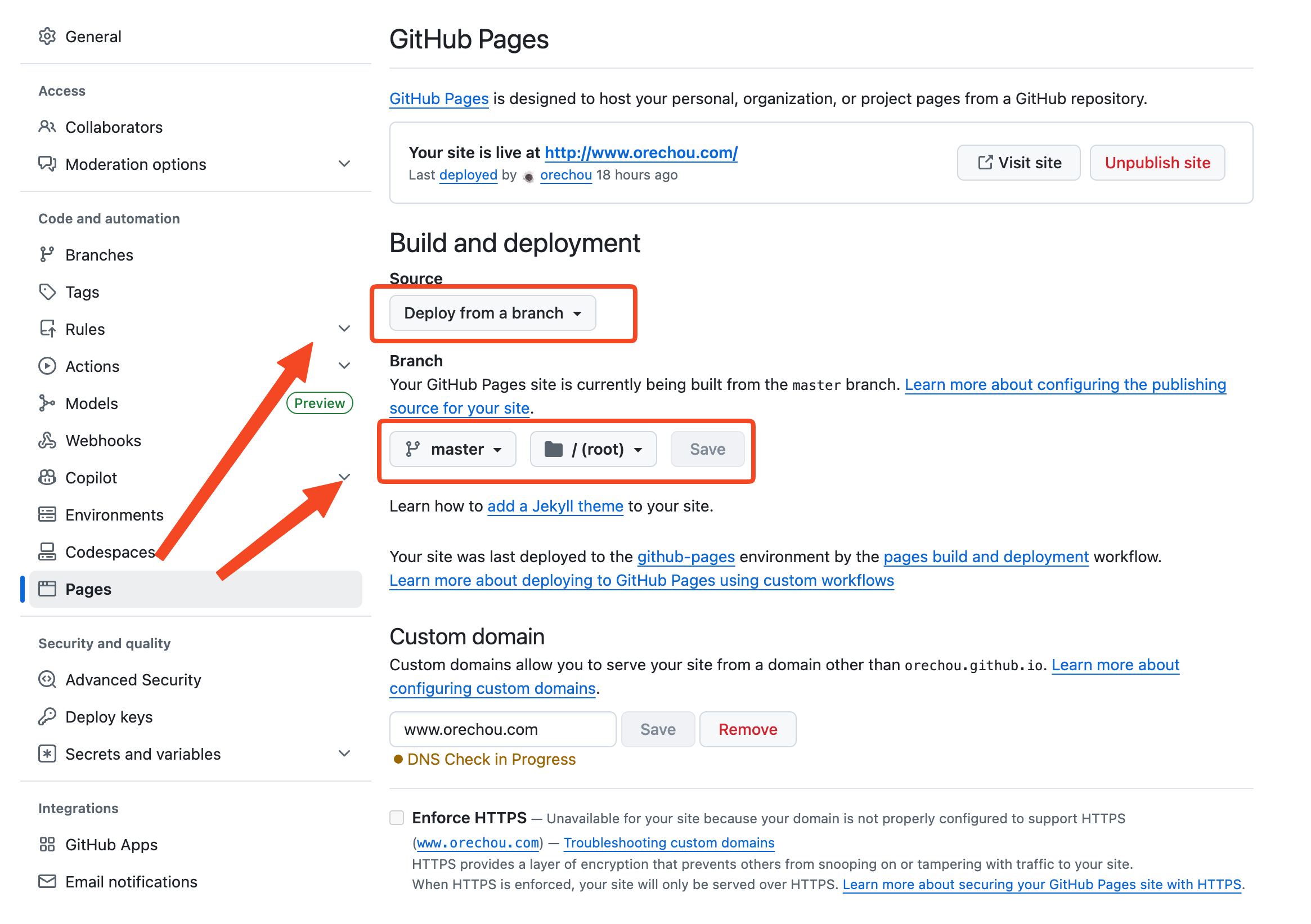 Github Pages Deploy